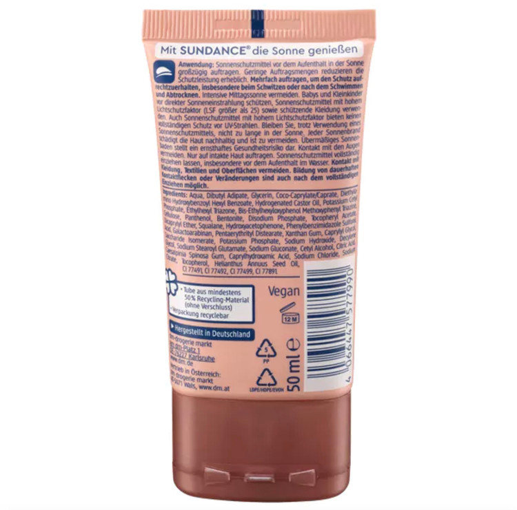 کرم ضد آفتاب رنگی سان دنس (bb کرم) SPF 30