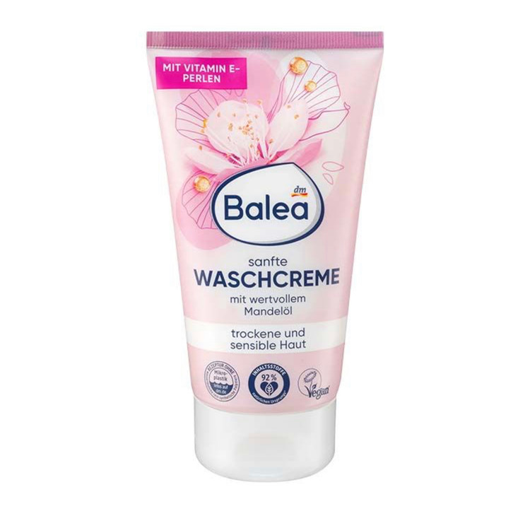 کرم شستشوی صورت ملایم باله آ مخصوص پوست خشک و حساس