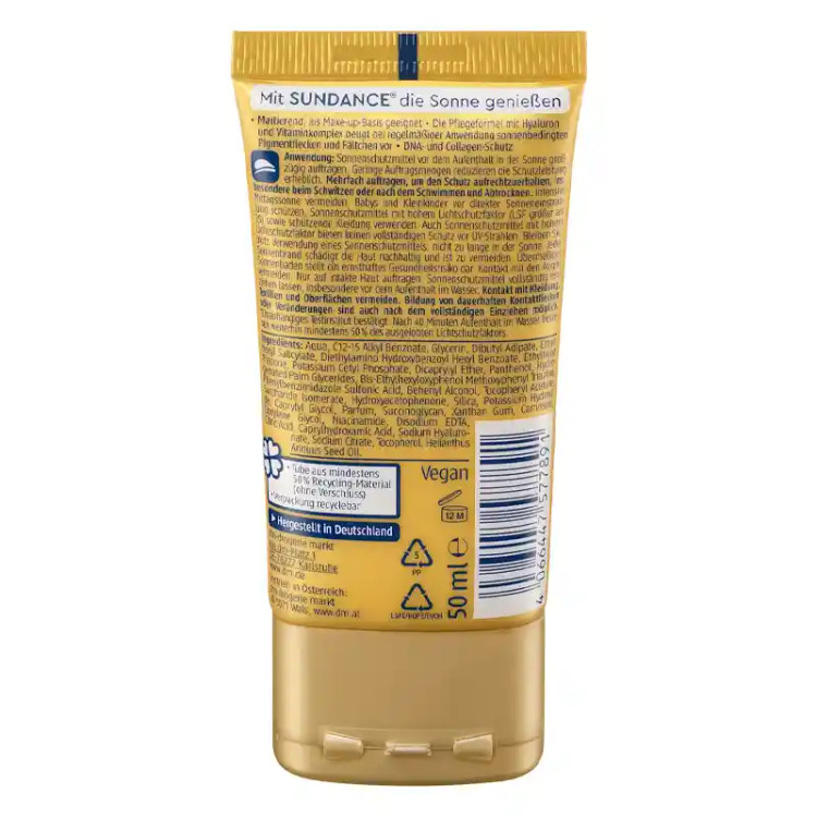 ضد آفتاب ضد پیری ساندنس SPF 30 حاوی هیالورونیک اسید